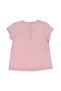 Baby Girl Pink T-Shirt with Embroidery Detail - 2