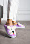 Silent, non-slip, orthopedic sole, furry fluffy, figured slippers home slippers - 2