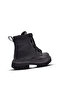 Rebecca Lace-Up and Zippered Girl's Boots Black - 3