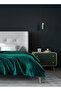 Deluxe Wellsoft Tv Blanket Emerald Green Single Blanket 150X200 cm - 4