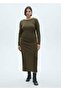 Cotton midi dress - 7