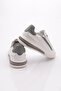 Men's Lace-Up Sneakers Shoes White 68553617 - 3