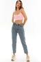 By-6027 Jeans Stone High Waist Mom Skinny Leg Jeans - 2