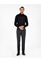 Black Slim Fit Long Sleeve Shirt 50297998 -Vr046 - 4