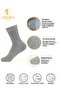 Bamboo Men's Socks Gray Premium Box of 6, Seamless Toe, Washable - 2