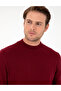 Vişne Slim Fit Quarter Collar Basic Knitwear Sweater 50296564-Vr223 - 2