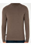 Mink Melange Slim Fit Turtleneck Basic Knitwear Sweater 50296582-Vr174 - 6
