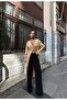 Camel Buttoned Long Cardigan - 5