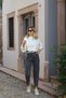 Helen Smoked Women's Comfort Fadeless Mom Jean Women's Boyfriend High Waist Power Lycra Extra Comfortable - 2