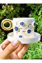 Premium Quality 24 Carat Gold Plated Evil Eye Grains, Handmade Turkish Coffee Cup 100 ml 10Nt1