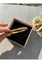 Gold Roman Numeral Stone Steel Handcuffs Gift for a Friend or Lover - 4