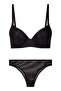مجموعة حمالة صدر مدعمة منقوشة من Shine Design Dameon Aria - 4