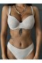 Knitted Patterned Light Support Bra Set (627t) - 4