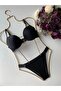 Violet Black Color Women's Underwear Sets