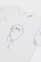 Baby Girl Bow Detailed Ecru Blouse - 3