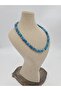 Apatite (Toughness) Real Natural Stone Necklace Aa Quality 8 mm - 2