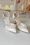 Women's 7 cm Pearl Mother-of-Pearl Bridal Shoes - 3