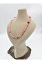 Rose Quartz Real Natural Stone Necklace Aa Quality 8 mm - 3