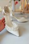 Women's 7 cm Pearl Mother-of-Pearl Bridal Shoes - 2