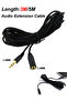 5m 5m/3m/Headphone Extension Cable 3.5mm Jack Male to Female 3.5mm AUX Cable Audio Stereo Extender - 2