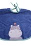 Outlet Product Girl - Boy Baby - Child Cotton Sleeved Towel Bib 6-24 Months Blue - 3