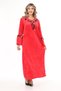 Women's Long Sleeve Velvet Dress - 7