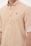 Comfort Fit Button-Down Collar Camel Hair Men's Shirt Cocos - 2