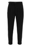 High-waisted pleated men's trousers with buckle detail - 7