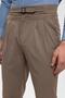 High-waisted men's trousers with buckle detail - 6