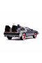 العودة إلى المستقبل 3 Delorean Dmc-12 1:24 سيارة آلة الزمن مع وظيفة الضوء والعجلة - 3