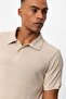Slim fit polo collar men's t-shirt - 5