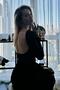 Black Boat Neck Back Detailed Maxi Long Dress MG1993 - 8