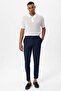 Polo Collar Knitted Men's T-Shirt - 2