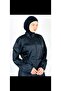 Black Full Covered Water Repellent Fast Drying Side Adjustable Zippered Hijab Swimsuit - 4