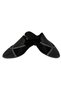 Suede Pointed Toe Stone Designed Women's Slippers Black - Platinum - 6