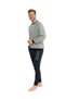 U.S. Polo Assn. Men's Long Sleeve Round Neck Striped Tracksuit Pajamas Set S25839
