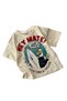 Boy's T-Shirt - Flowers of My Mini Hey Mate, Beige - 2