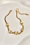 Women's Steel Bracelet Italian Chain Butterfly Detail Bracelet - 2