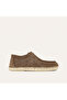 Men's Brown Lace-Up Espadrille Shoes - 2