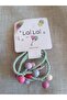 Matte Top Figured 3-Piece Children's Rubber Buckle