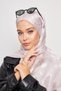 Gi Shine Jacquard Shawl - Soft Powder -