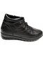 7118 Women's Khaki Leather Comfort Boots