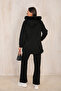Black Three Thread Fur Suit 3-3100 - 6