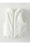 Hooded Girl's Double Sided Vest