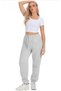 Unisex Winter Comfortable Fit Jogger Sweatpants with Fleece Inside - 2
