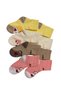 8 Pairs of Nose Seamless Patterned Winter Thick Towel Girl's Socks - 6