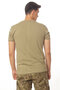 Khaki Colored Short Sleeve Cotton Dark Force Officer Specialist Sergeant Rank Karaci T-Shirt - 6
