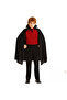 عباءة بياقة سوداء - عباءة مصاص الدماء - عباءة دراكولا 90 سم