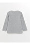Crew Neck Printed Long Sleeve Fleece Boys' Pajama Set - 3