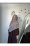 Hijab 3 Layer Chiffon Soufflé with Ready-Made Veil